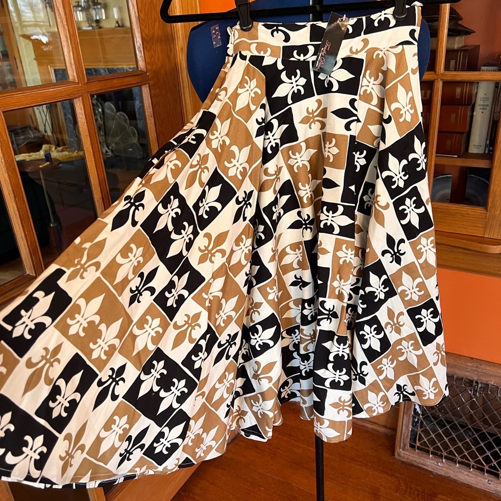 Trashy Diva NEW Petite Fleur -de-Lis Skirt